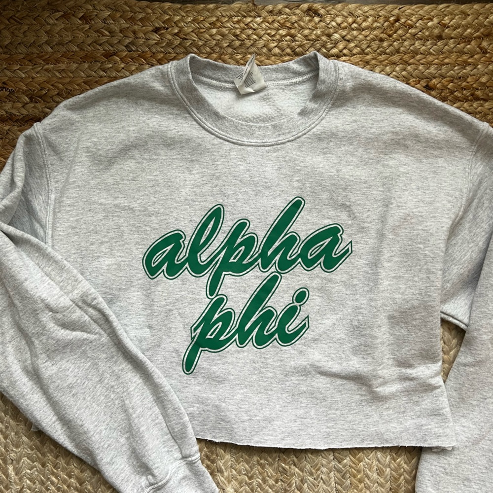 Cropped Alpha Phi Crew